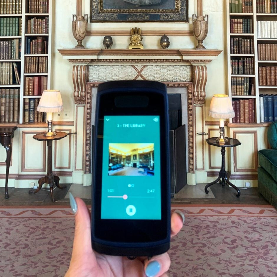 Multimedia Guide at Leeds Castle