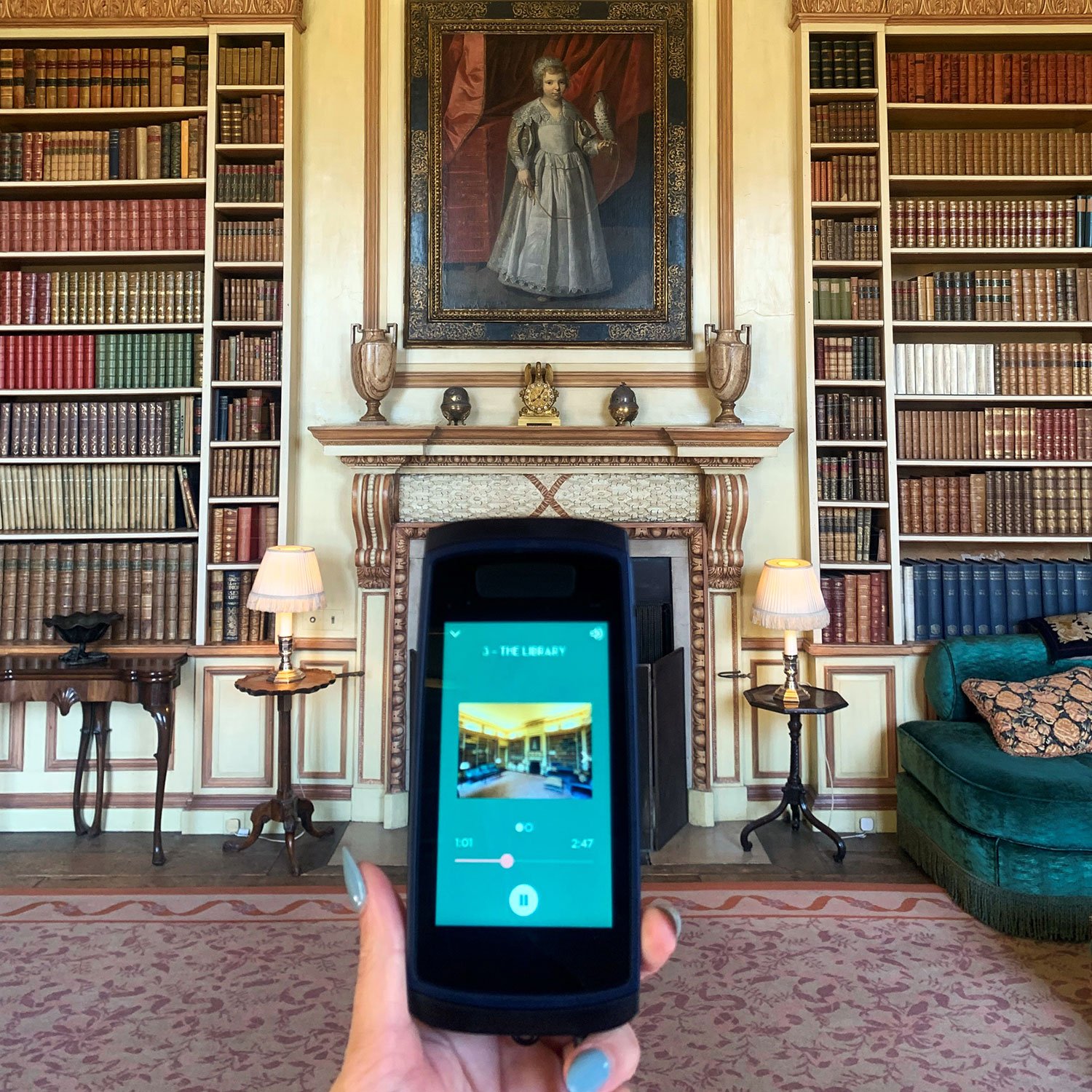 Multimedia Guide at Leeds Castle