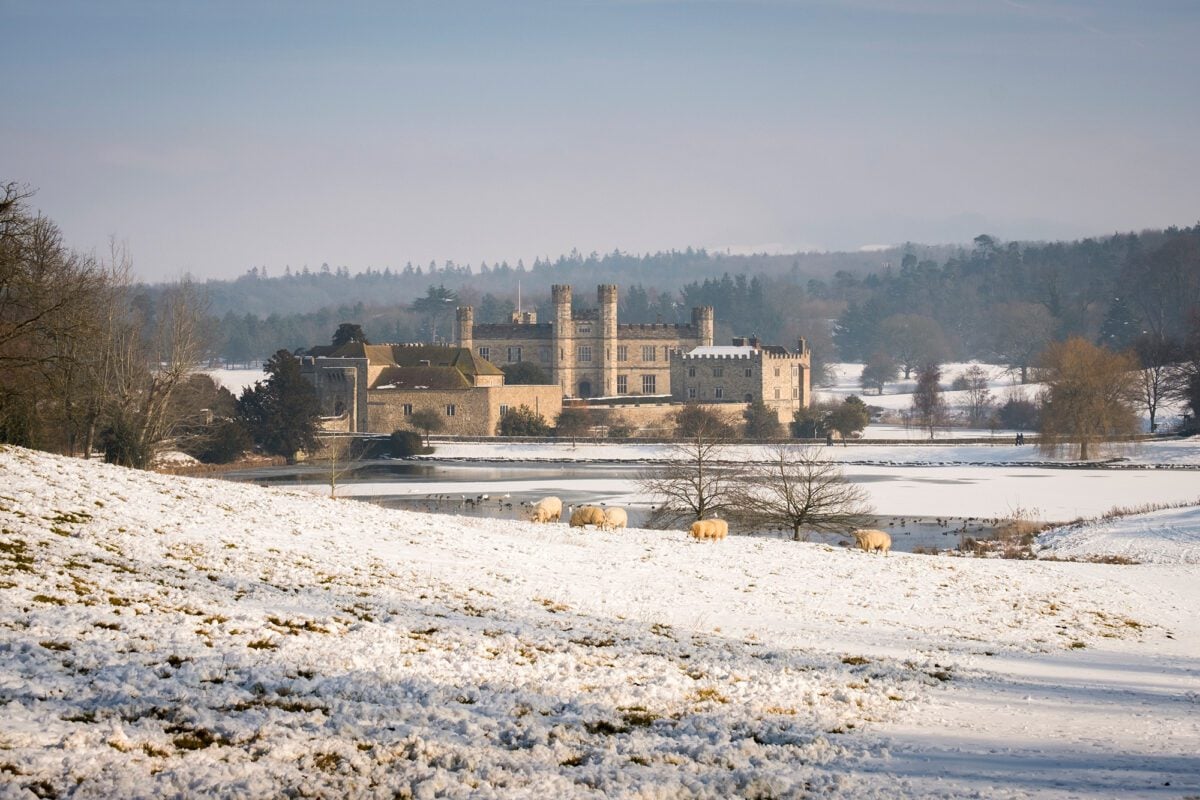 Winter at Leeds Castle