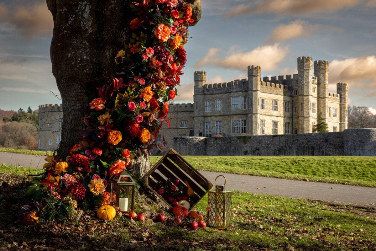 Halloween at Leeds Castle in Kent