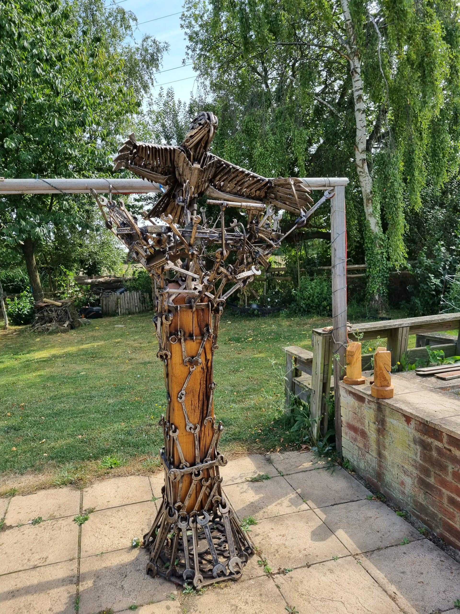 Rob Packman sculpture birds of prey