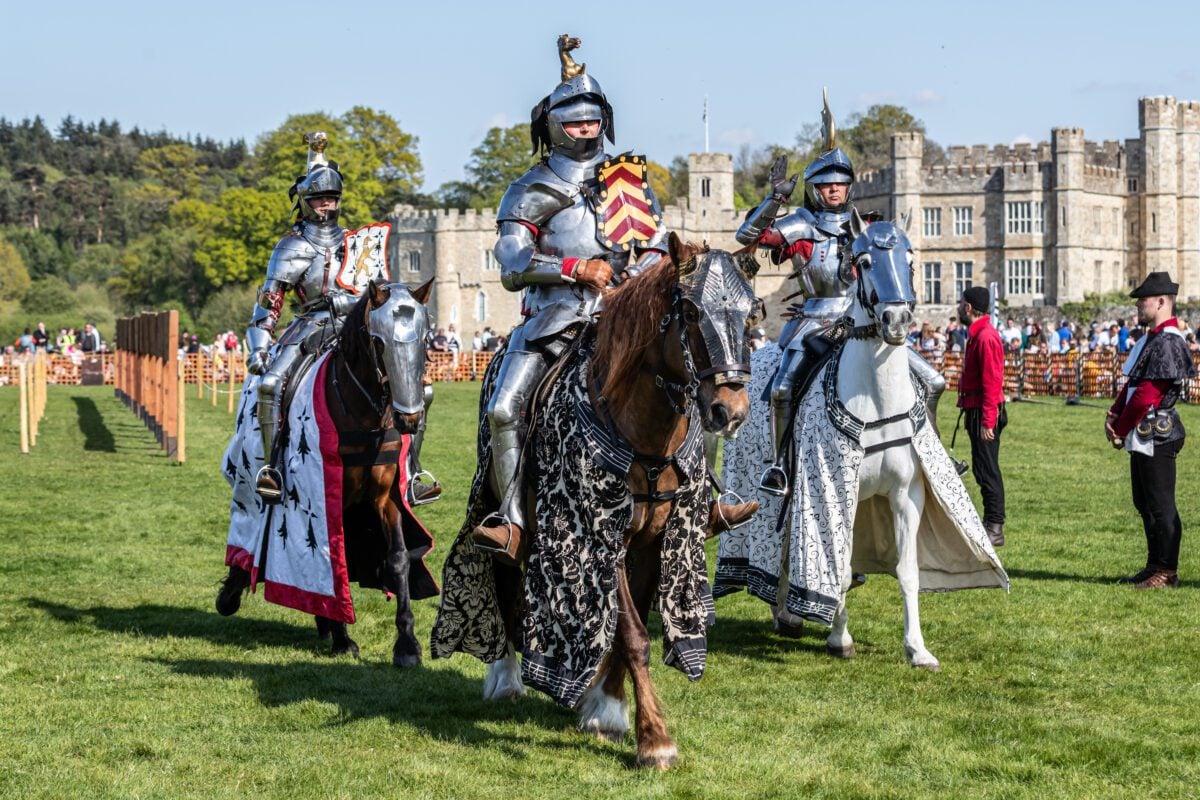 The Queen's Joust at Leeds Castle