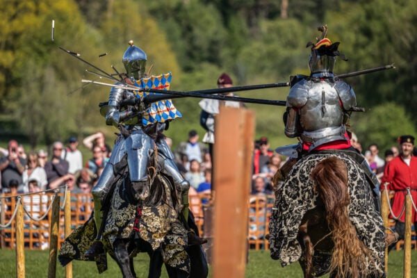 The Queens Joust, Leeds Castle, Kent