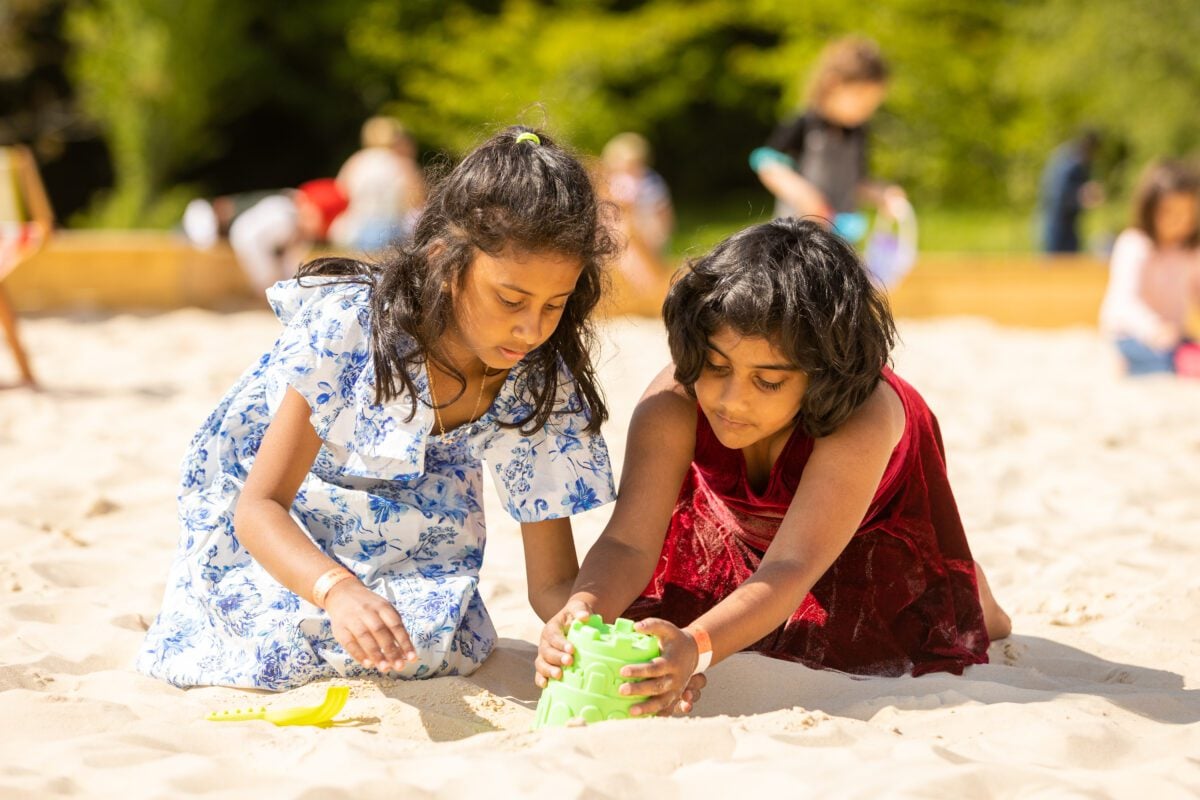 The Beach at Leeds Castle