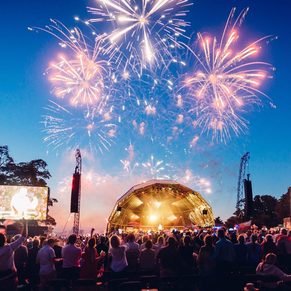 Leeds Castle Concert Fireworks
