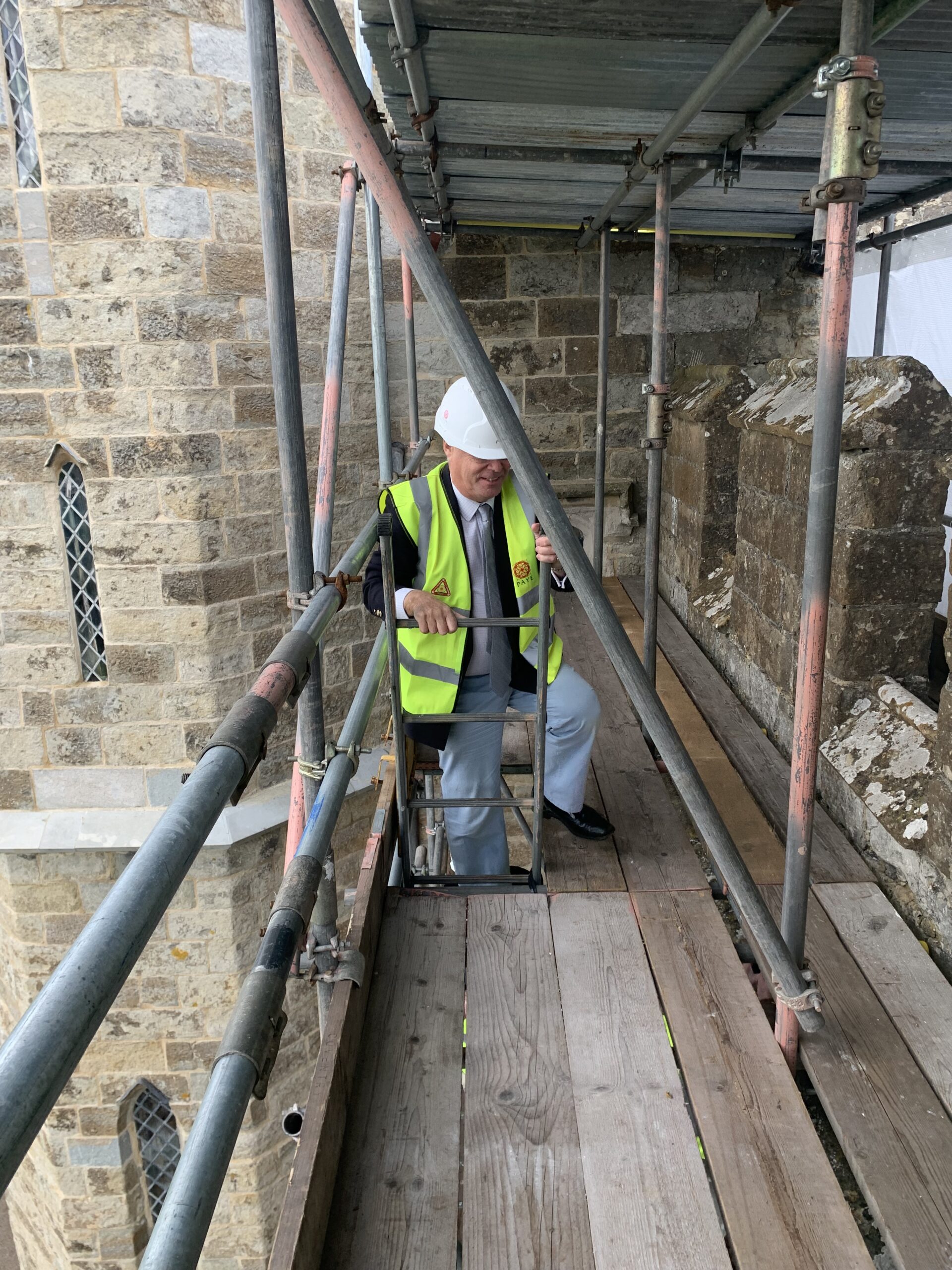 Leeds Castle Trustees Celebrate the Commencement of Stonework Restoration