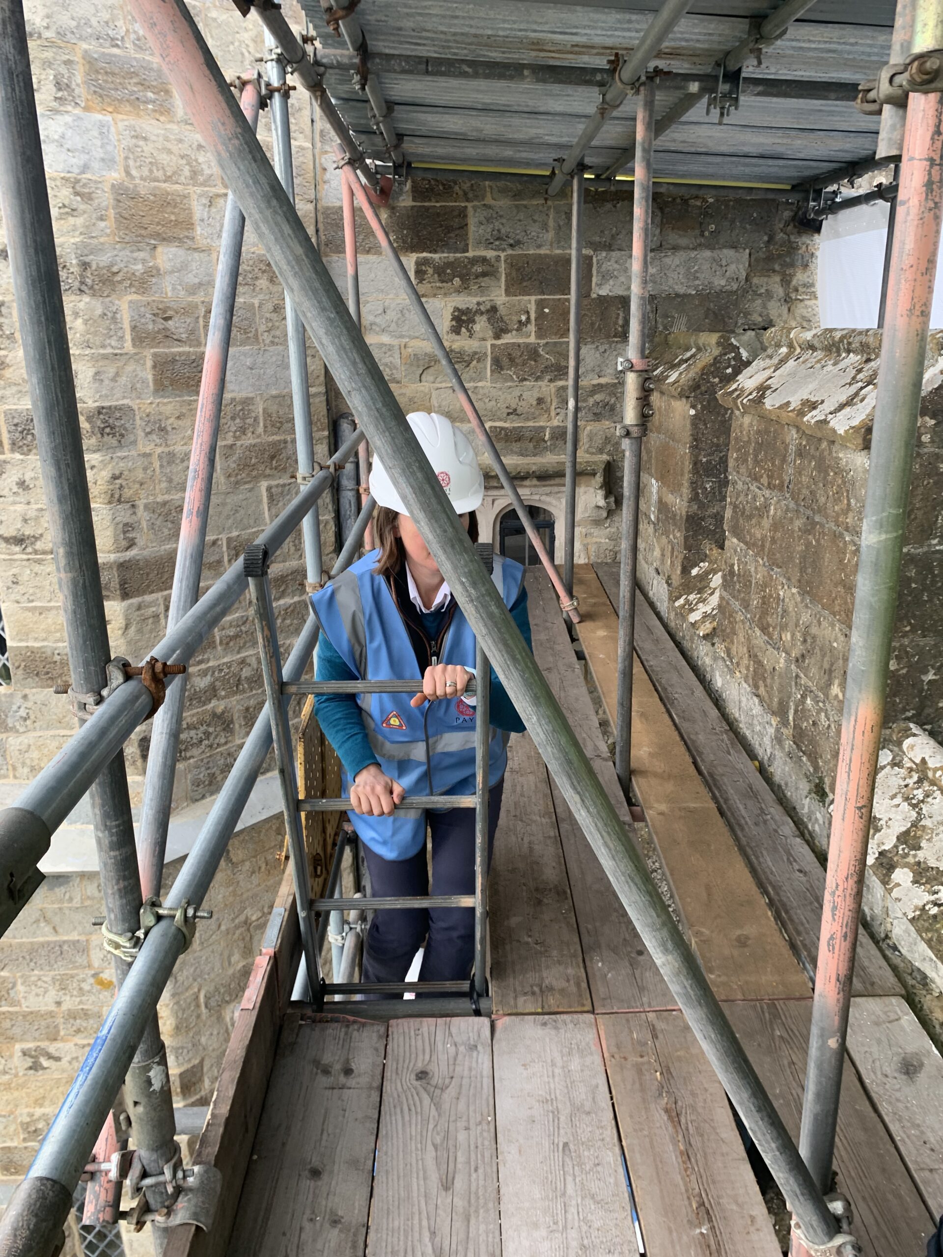 Leeds Castle Trustees Celebrate the Commencement of Stonework Restoration