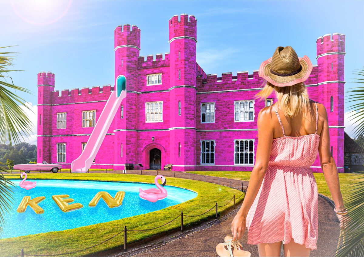 barbie's new dream castle