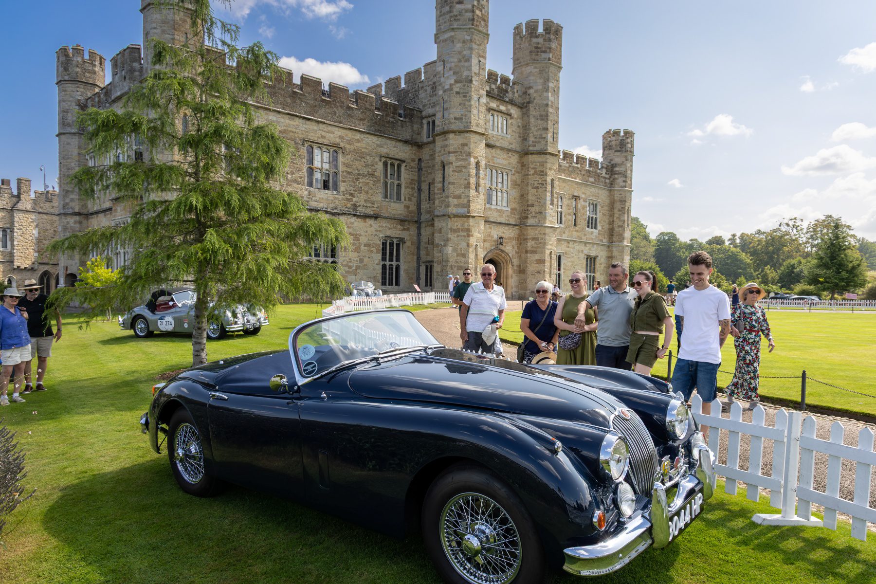 Motors by the Moat at Leeds Castle