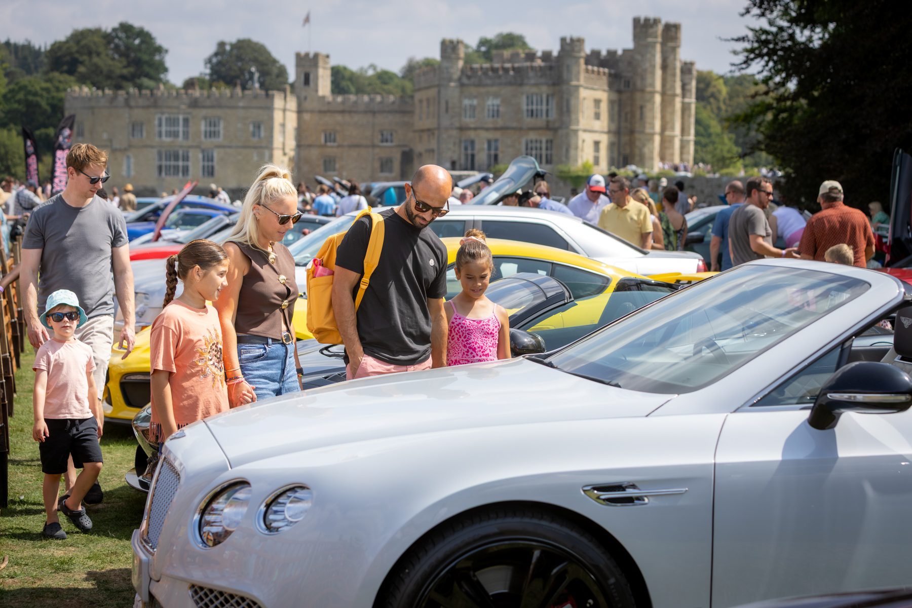 Motors by the Moat at Leeds Castle - Car Displays