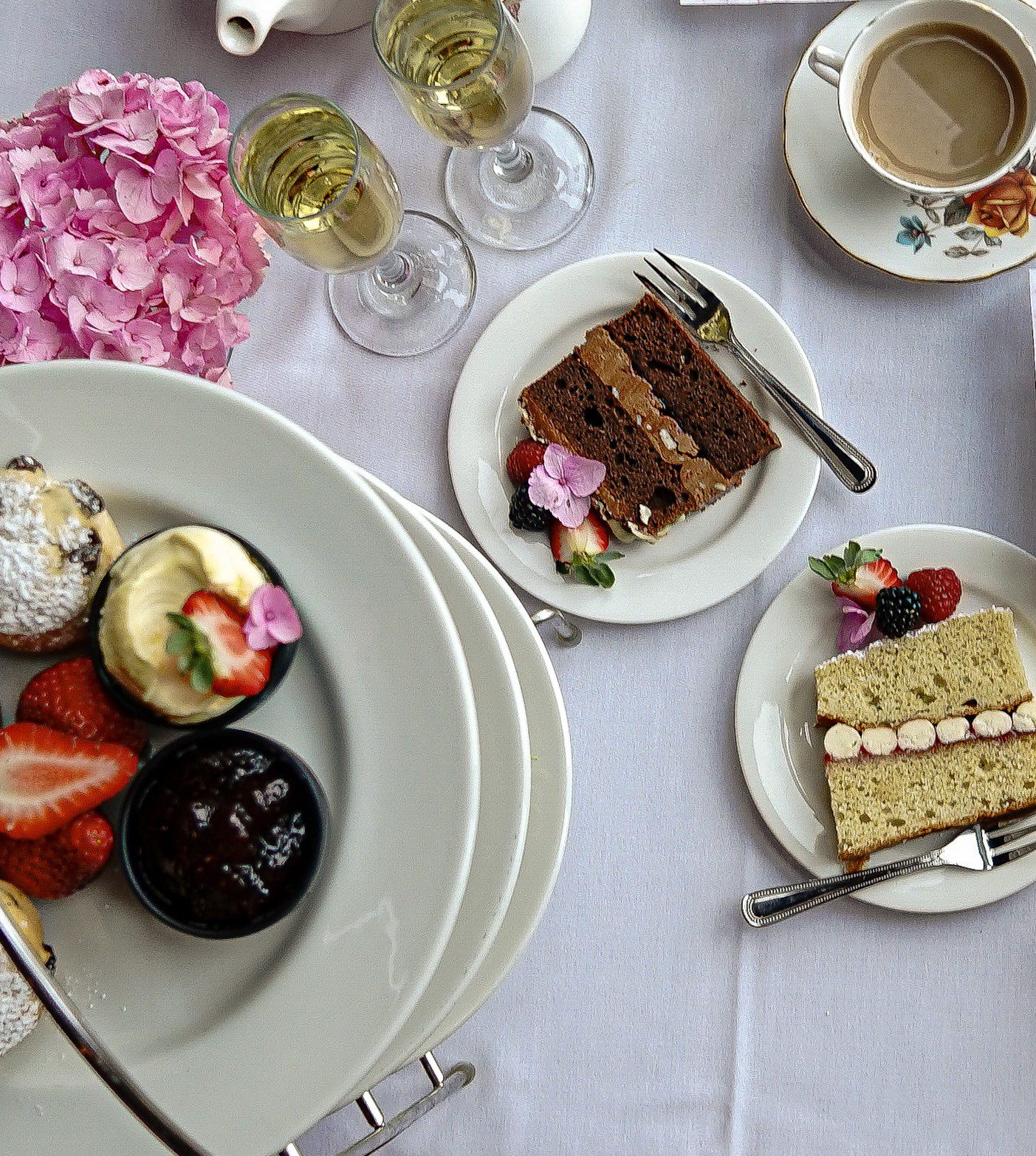 Afternoon Tea at Leeds Castle - Woodland Walk Themed to compliment our trail