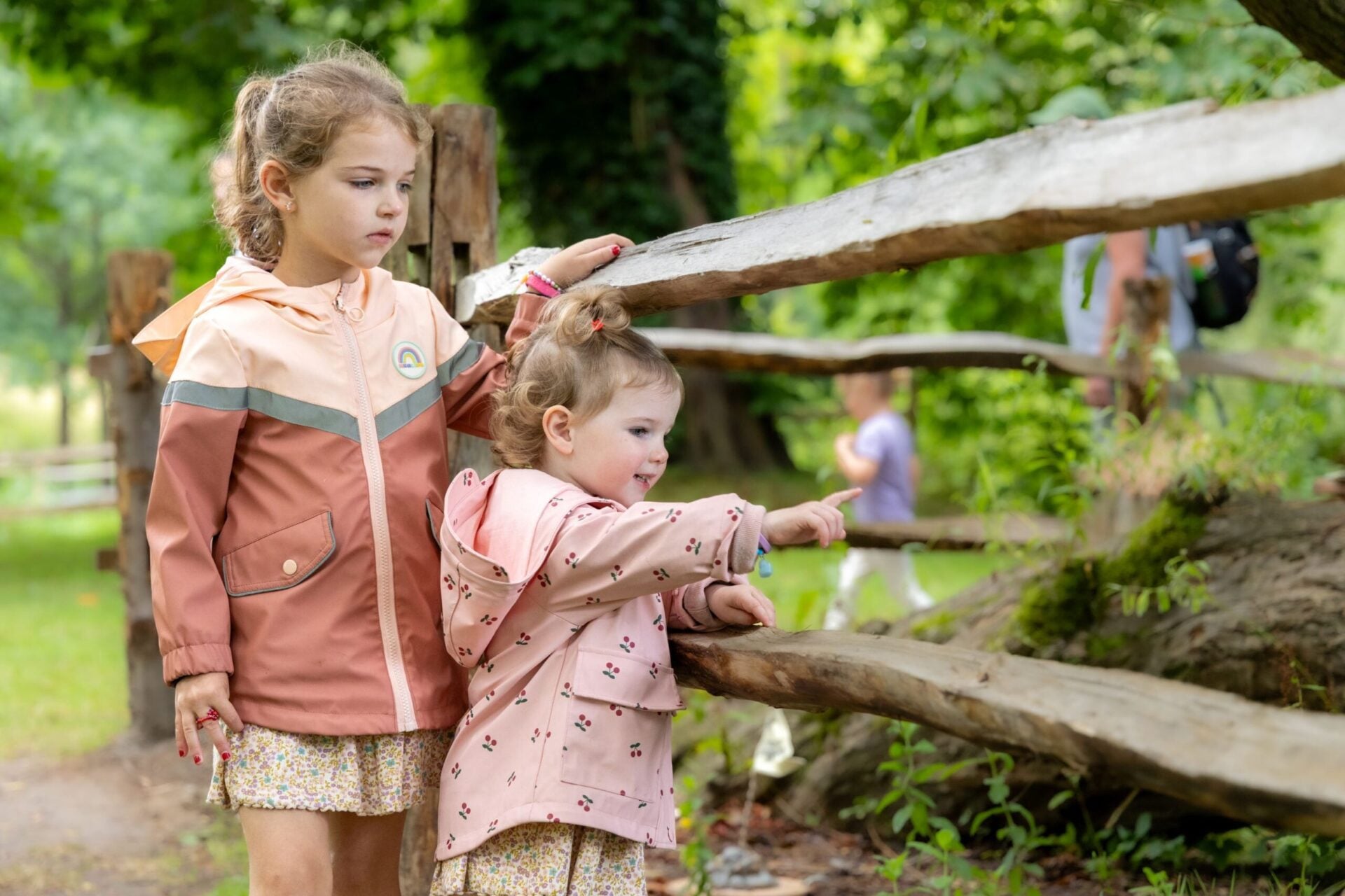 Children enjoying the Summer Woodland Trail at Leeds Castle