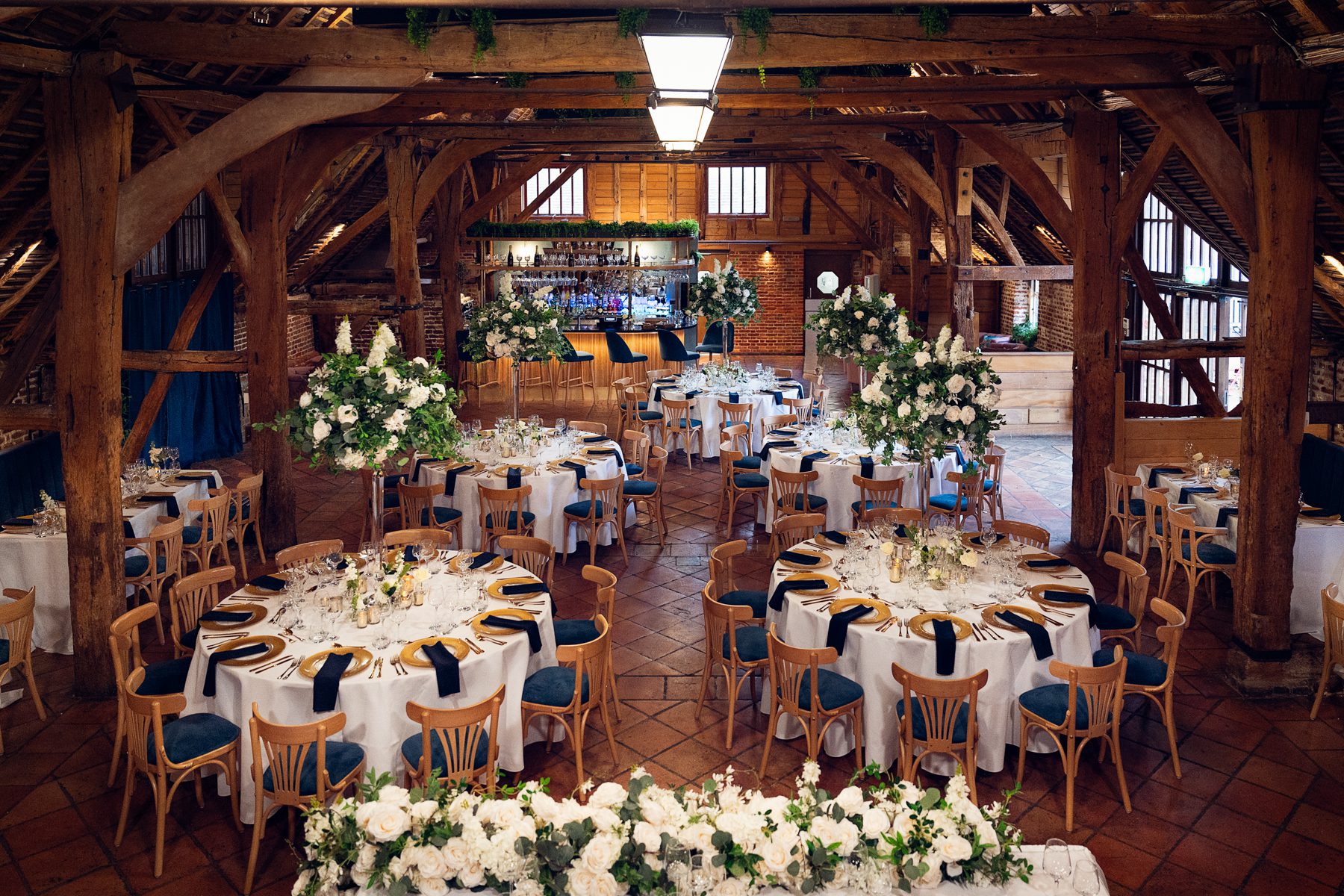 Wedding Round Fairfax Barn