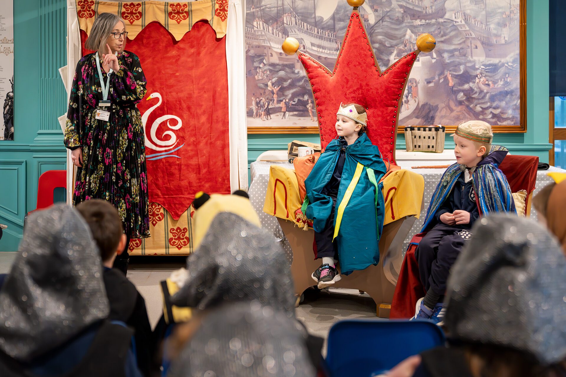 Themed Workshops with School Groups at Leeds Castle
